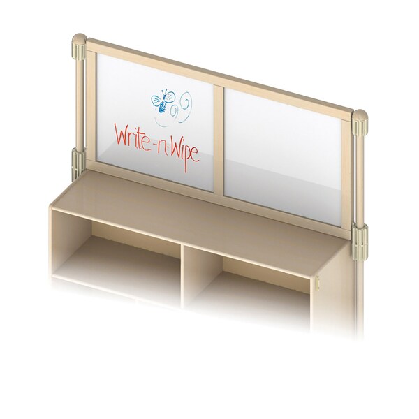 Jonti-Craft KYDZ Suite Upper Deck Divider, Write-n-Wipe - 1580JCTWW