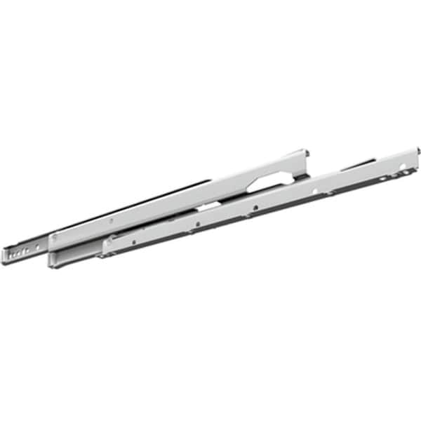 Fulterer Fulterer FR6500 Full Extension Nylon Roller Slide White 24 in. 1 Set does one drawer - FR 6500 24 WH