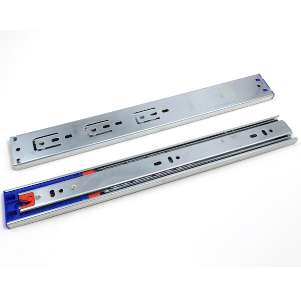 Laurey UniChrome Ball Bearing Full Extention Side Mount-Soft Closing-14" - 10714