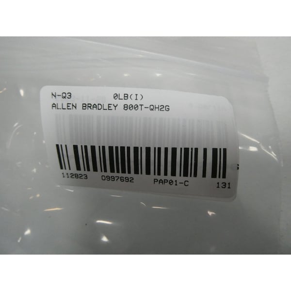 Allen Bradley VERDE 12-130V-AC 12-130V-DC LUZ PILOTO - 800T-QH2G