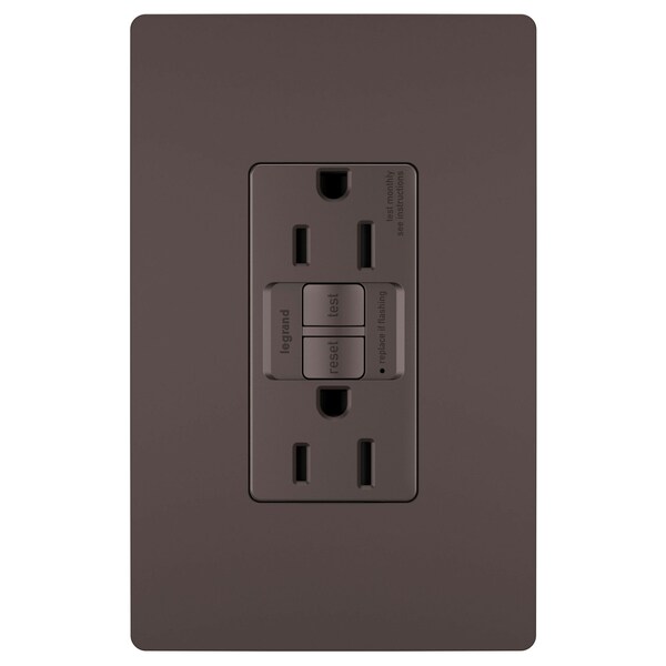 Entrada de corriente de 15A NEMA de Zoro Select de 4-3/16" de alto x 1-3/4" de ancho x 1-1/8" de profundidad - 1597TRDBCC4