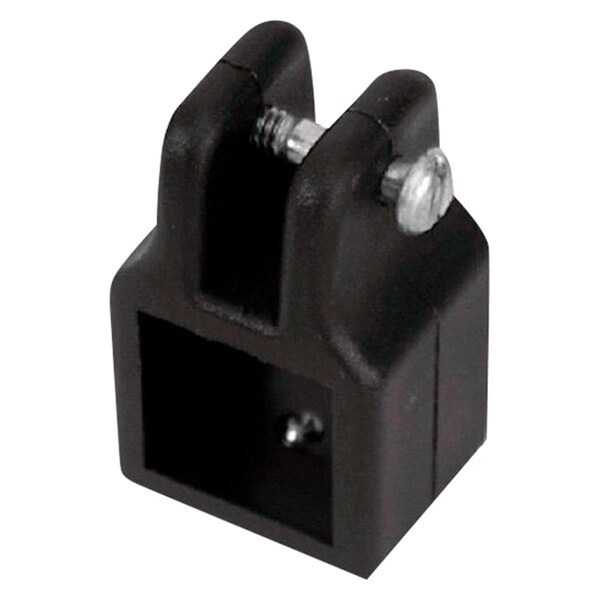 Newalthlete 1 in. Square Nylon Jaw Slide, Black - NE2624706