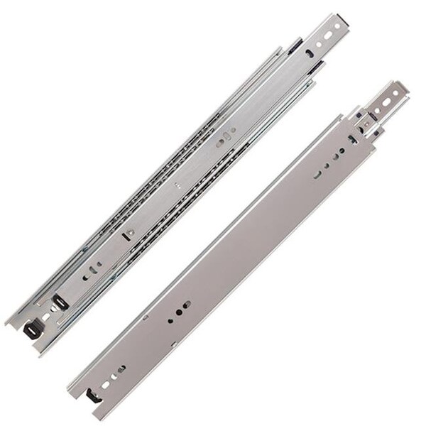 Standalone 200 lbs; 16 in. Full Extension Drawer Slide; Zinc - ST1075392