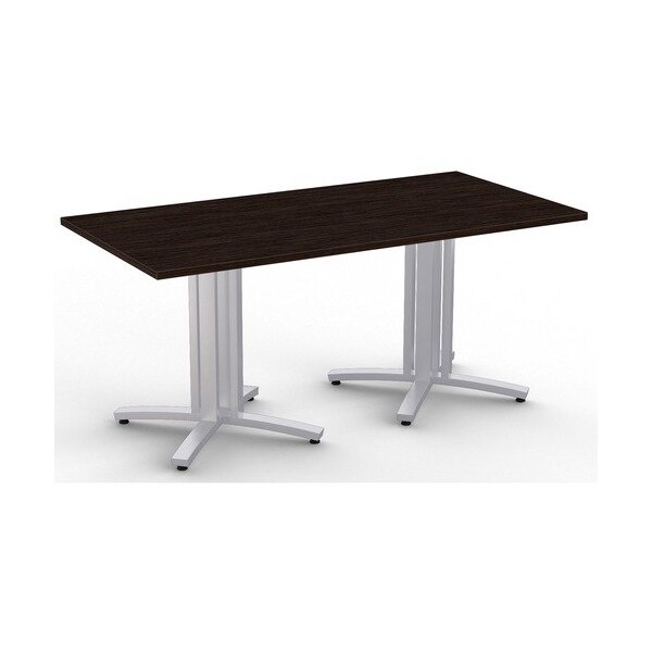 Special-T Table, Rectangle, 36inWx72inLx29inH, Ebony Recon - SCTS4XRT3672ER