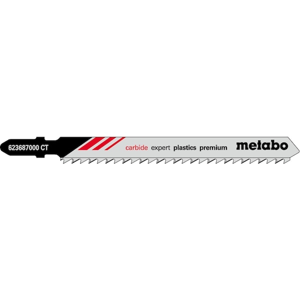 Metabo JIGSAW BLADE -HM 3 1/2" 8 tpi Glass-fibre-reinforced plastics, 7/32"- 2 3/8" in. - 623687000