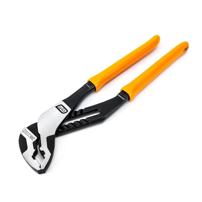 Pinzas de lengüeta y ranura de mandíbula en V con mango sumergido de 12 pulgadas PITBULL K9 - 82173