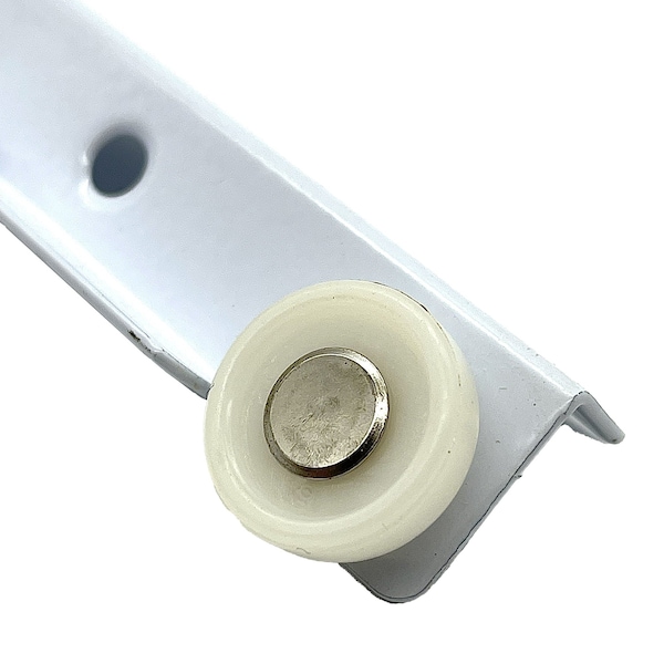 Laurey Bottom Mount Euro-Slide 20in White One Pack For One Cabinet - 10520
