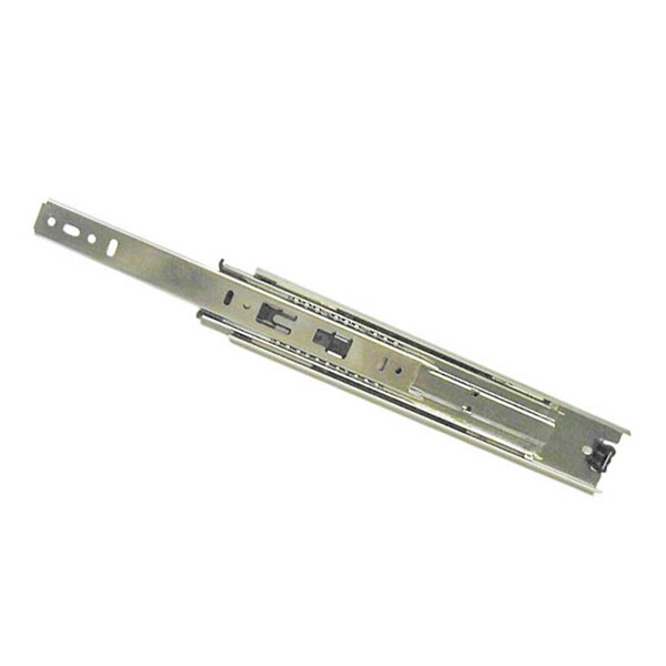 Dendesigns 20 In. Full Extension Precision Drawer Slide - Anochrome - DE74620