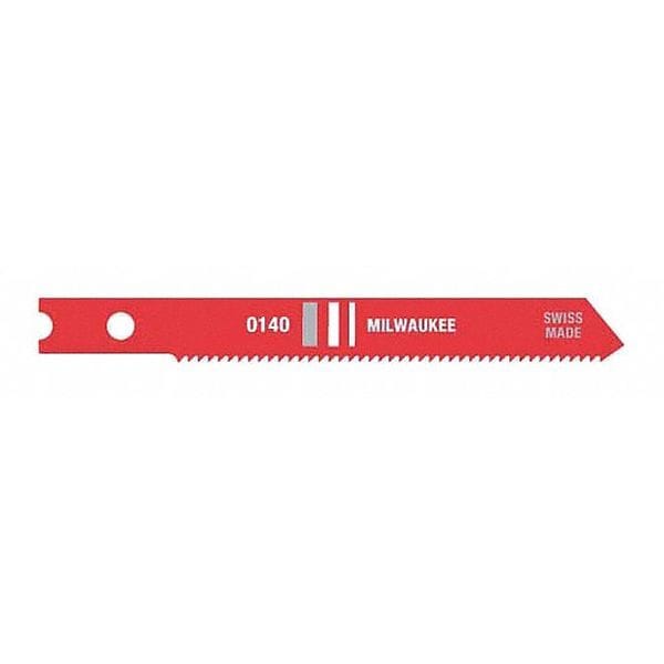 Milwaukee Tool 2-3/4" 24 TPI High Speed Steel Jig Saw Blade (5 PK) - 48-42-0140