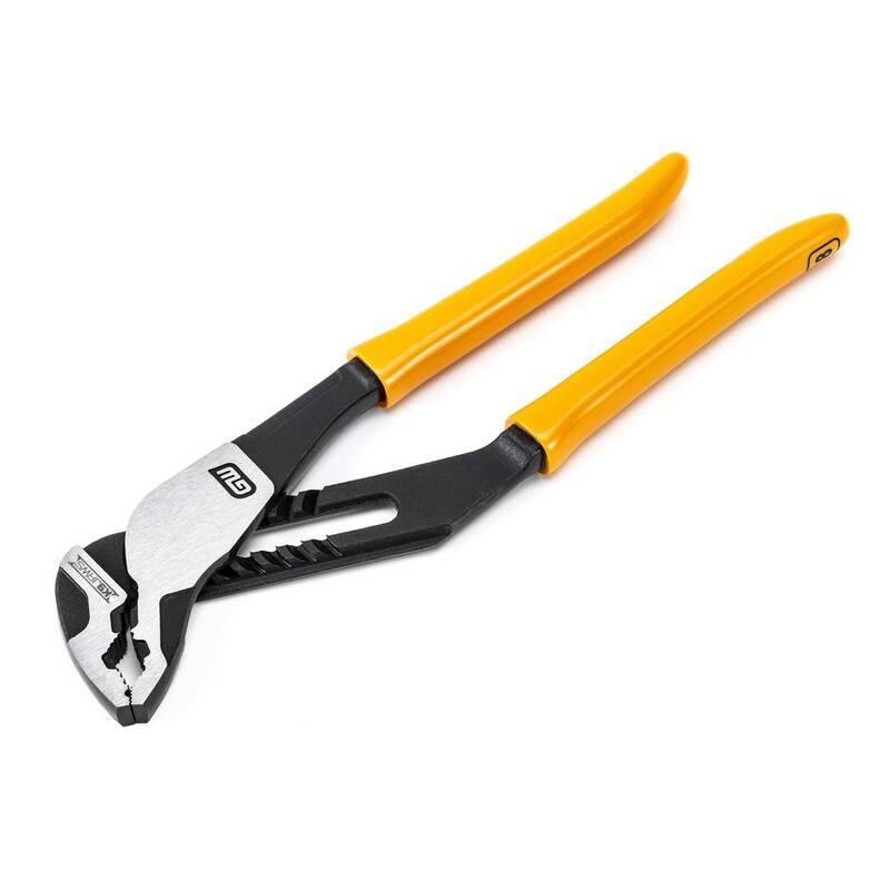 Llave de lengüeta y ranura con mordaza en V de 8 pulgadas y mango sumergido en la marca PITBULL K9 - 82168
