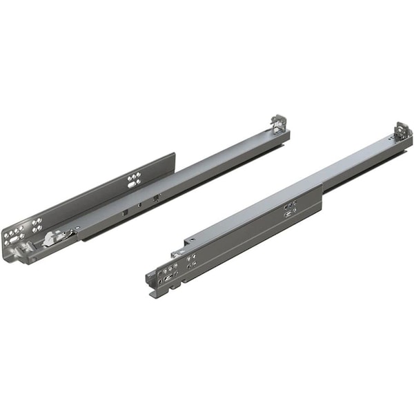 Blum 21in Full Extension Zinc Soft-close Short-series Tandem Drawer Slide, 100 Lbs Weight Rating, PR - 563.5330B