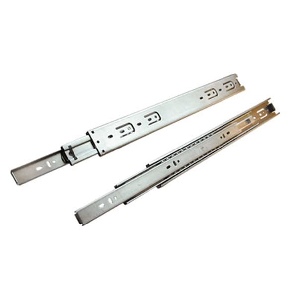 Standalone 75 lbs, 12 in. Full Extension Stainless Steel Drawer Slides - ST1075384