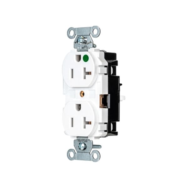 Contacto Hubbell, 1 hp, 125V AC, NEMA 5-20R - 8300STW