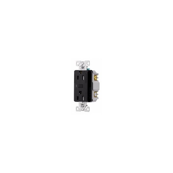 Receptáculo dúplex inteligente WI-FI - WFTRCR15-BK-SP-L de Eaton Wiring Devices