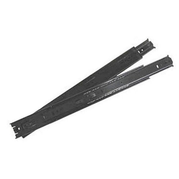 Dendesigns Knape & Vogt  10 In. Full Extension With Overtravel Ball Bearing Slide - Black - DE2585297