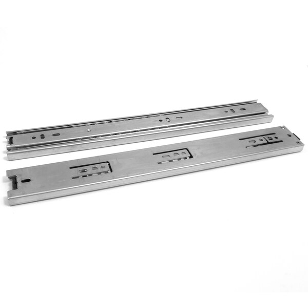 Laurey UniChrome Ball Bearing Full Extention Side Mount, 14" - 10614