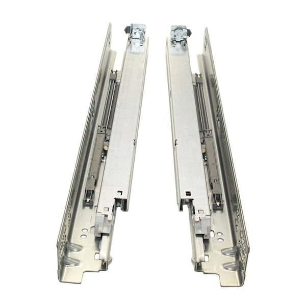 Blum 15in Full Extension Zinc Soft-close F-series Tandem Drawer Slide for 3/4in Material, 100 Lbs Cap, PR - 563F3810B