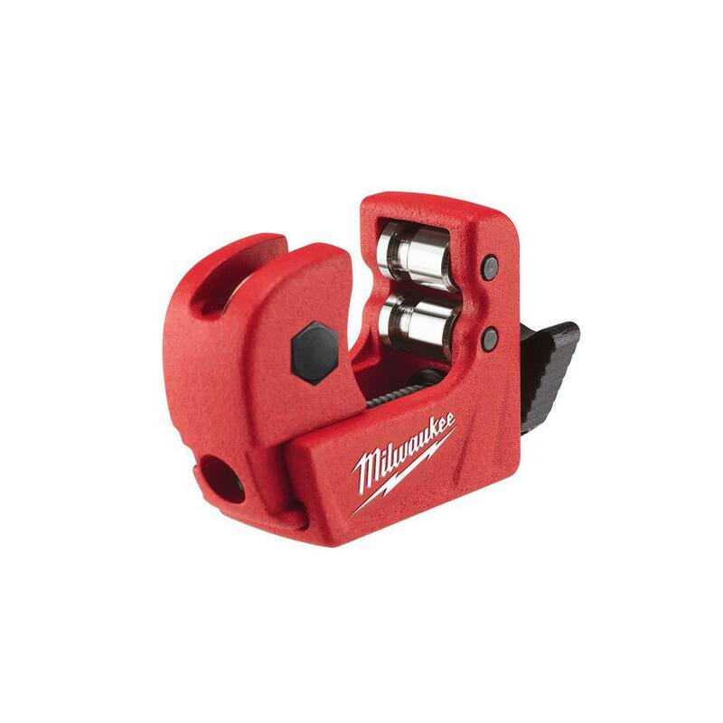 Juego de 2 herramientas: Alicate de mandíbula con agarre suave de 12 pulgadas y cortador de cobre mini de 1/2 pulgadas de Milwaukee - 48-22-6552-48-22-4250
