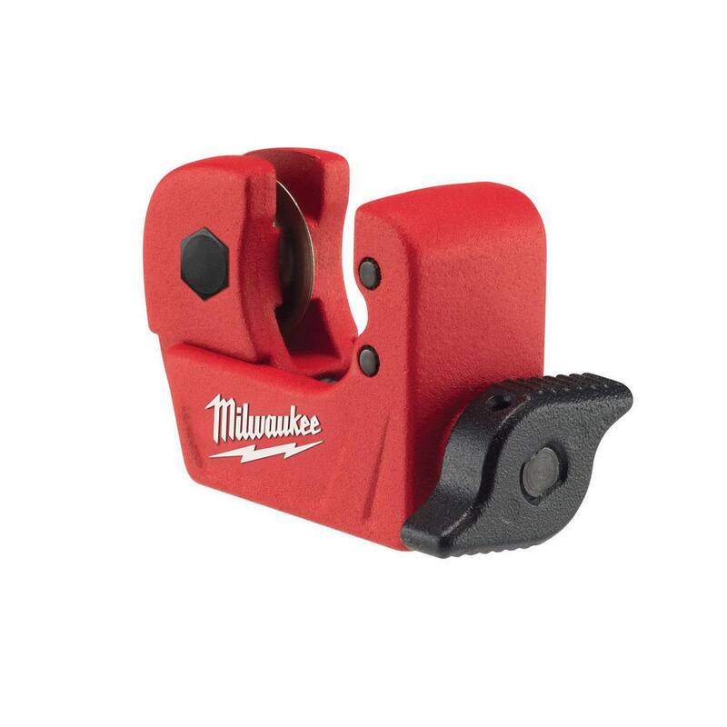 Juego de 2 herramientas: Alicate de mandíbula con agarre suave de 12 pulgadas y cortador de cobre mini de 1/2 pulgadas de Milwaukee - 48-22-6552-48-22-4250