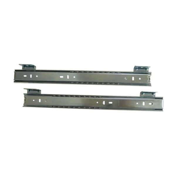 Fulterer Fulterer FR5162 .75 Extension Top Mount Pencil Slide Zinc 22 in. 1 Set does one drawer - FR 5162 22 ZC