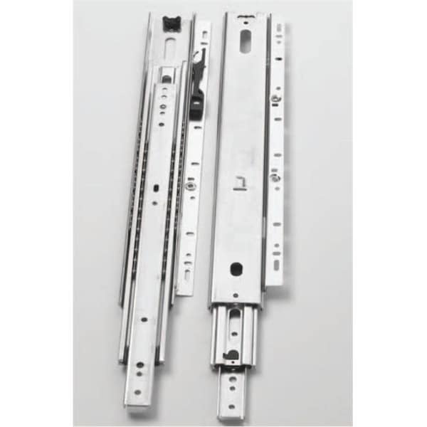 Knape & Vogt Knape & Vogt Kv6505 B28 28 In. Over-Travel Box Or File Slide With Quick Disconnect Rail - Zinc - KV6505 B28