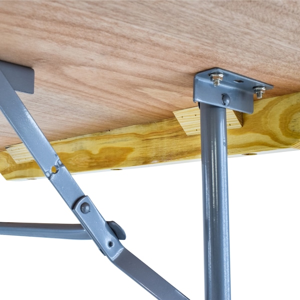 Atlas Commercial Products Titan Series 48 Round Wood Folding Table - WFT5-48R