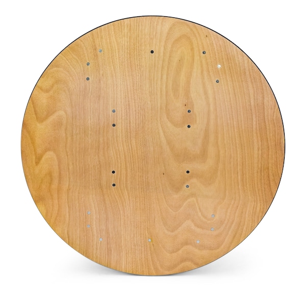 Atlas Commercial Products Titan Series 48 Round Wood Folding Table - WFT5-48R
