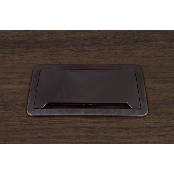 Regency Legacy 12 ft. Racetrack Laminate Conference Table with Charging Port, Neo Walnut - LCTRT14452NW