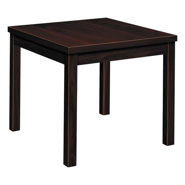 Hon Rectangle Occasional Table, 24" W, 20" L, 20" H, Mahogany Top, High-Pressure Laminate - H80193.NN