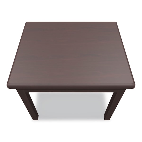 Hon Rectangle Occasional Table, 24" W, 20" L, 20" H, Mahogany Top, High-Pressure Laminate - H80193.NN