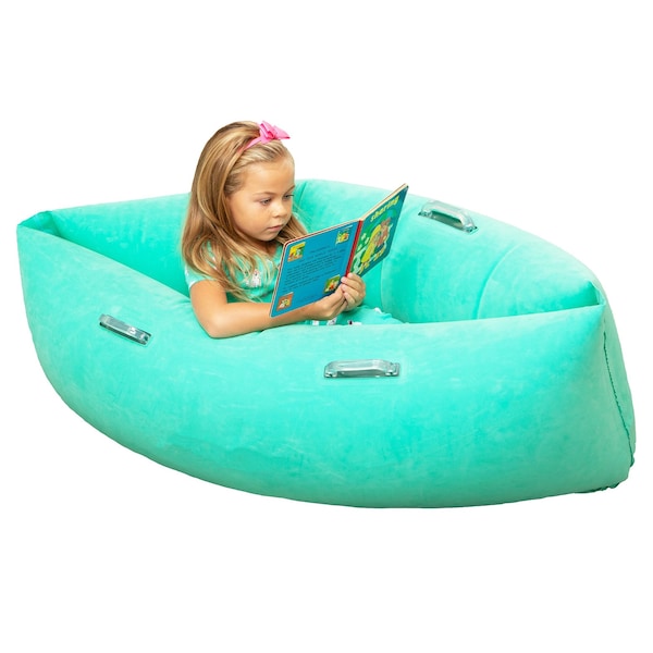 Bouncybands Comfy Peapod Inflatable Sensory Pod, 48in, Ages 3-6, Green - PD48GR