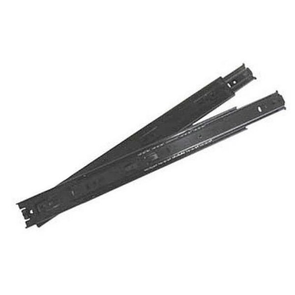 Knape & Vogt Knape & Vogt Kv8405 B16 Eb 16 In. Full Extension With Overtravel Ball Bearing Slide - Black - KV8405 B16 EB