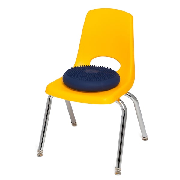 Bouncybands Antimicrobial Little Wiggle Seat Sensory Cushion, Blue 10.75in. - MB27BUWS