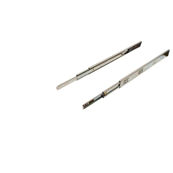 Csh Drawer Slide, 16 in., Side Mount, Full Extension, Soft Close, PK 20 - 39.1145.16X10