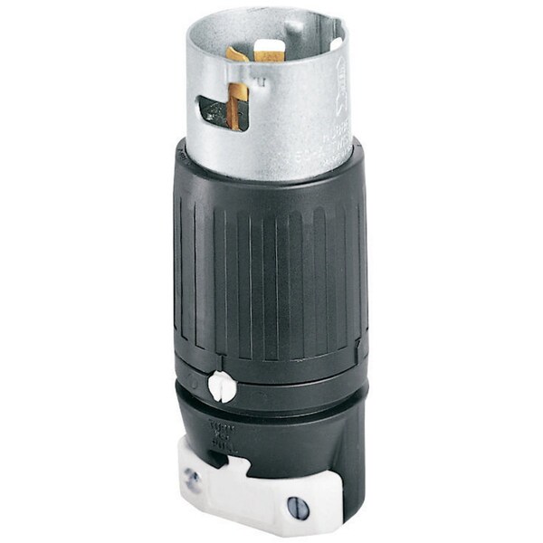 Dispositivo de bloqueo Bryant, conector macho, 50A 3-Fase Delta 250V AC, 3 polos 4 cables de conexión a tierra, no NEMA, tornillo terminal - CS8365