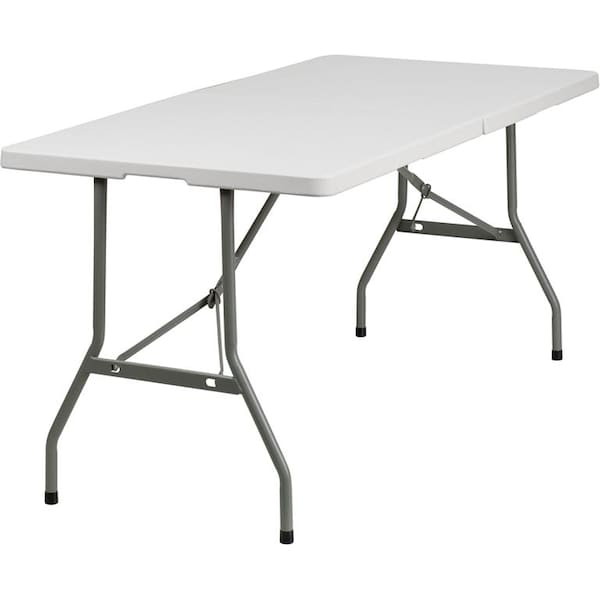 Atlas Commercial Products TitanPRO 30W x 60L Plastic Bi-Folding Table - PFT2-3060FIH