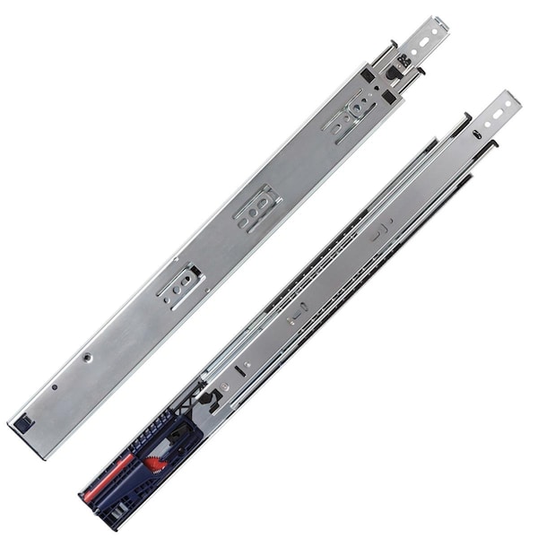 Standalone 16 in. 150 lbs Force Management Heavy-Duty Soft-Close Full Extension Drawer Slide - ST1343619