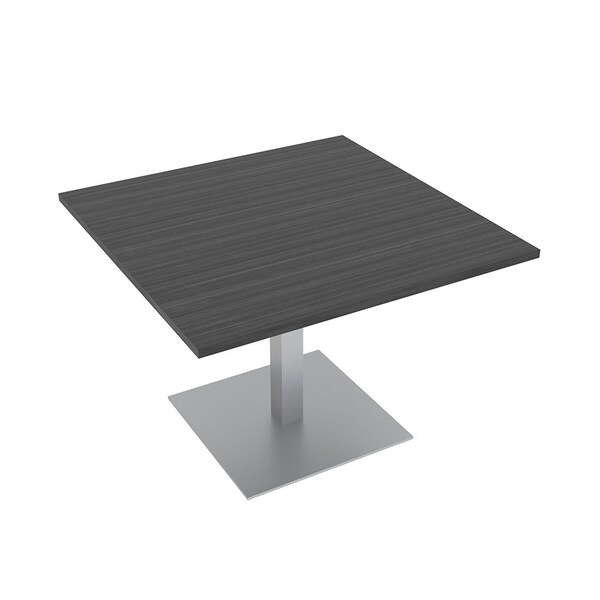 Skutchi Designs 42 in W, 42 in L, 29 in H, Engineered Wood Top, Grey - HAR-SQ-42-SQ-AN