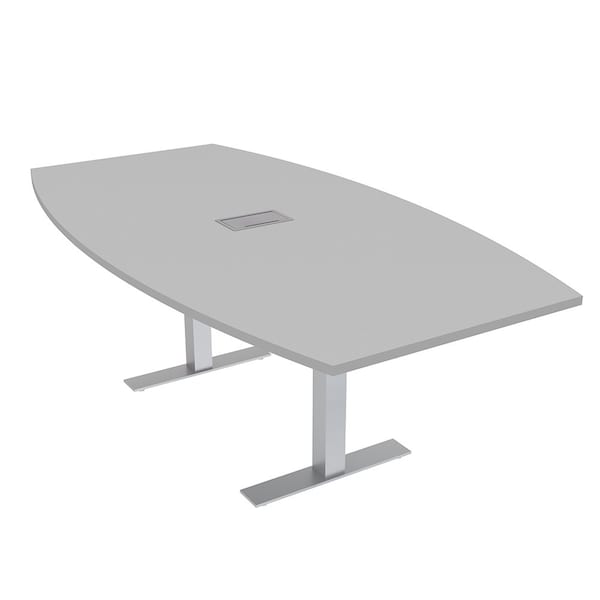 Skutchi Designs 45 in W, 71.5 in L, 29 in H, Engineered Wood Top, Grey - HAR-BOT-46X72-T-ELEC-XD01