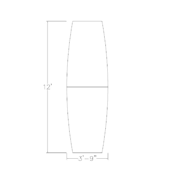 Skutchi Designs 45 in W, 144 in L, 29 in H, Engineered Wood Top, Grey - HAR-BOT-46X143-T-ELEC-XD01