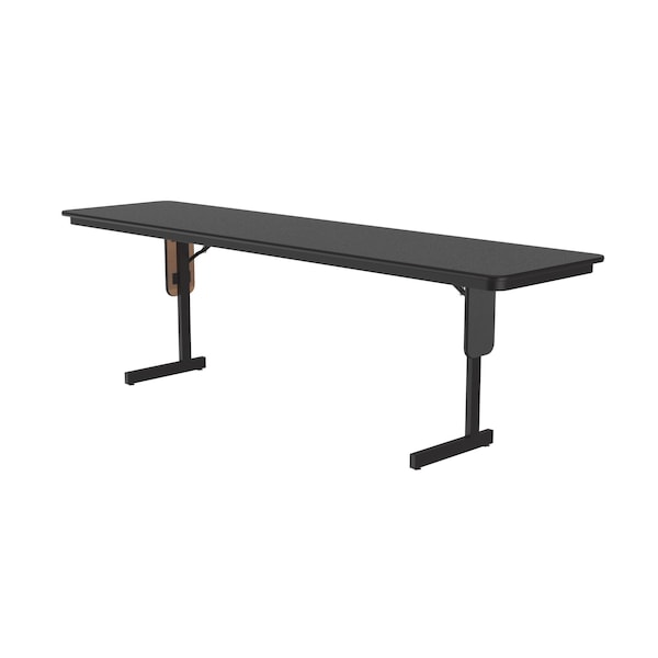 Correll Rectangle Panel Leg Folding Seminar Training Table, 24" W, 96" L, 29" H, High Pressure Laminate Top - SP2496PX-07