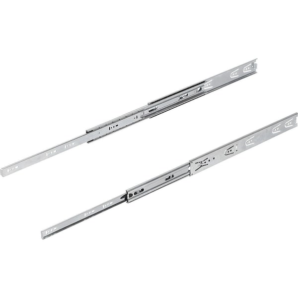 Kipp Telescopic Rail L=300 12, 7X50, Over Extension S=338, Fp=60, Steel Galvanized And Passivated, Side - K1578.0300