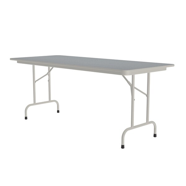 Correll Rectangle Commerical Folding Utility Table, 30" W, 72" L, 29" H, High Pressure Laminate Top - CF3072PX-15