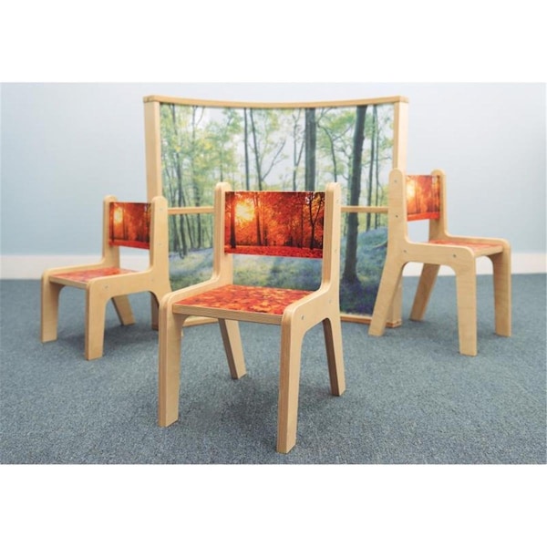 Made-To-Order 12 in. Nature View Autumn Chair - MA3280099