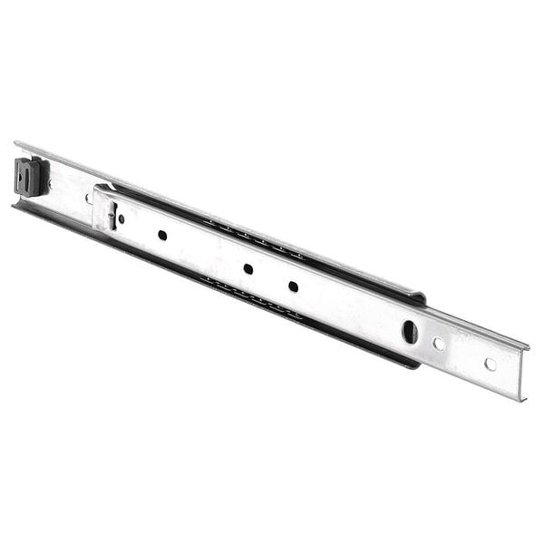 Accuride Drawer Slide, Side/Hard Mount, 3/4 Ext., Conv., PK2, 1/2"W - SS2028-18P