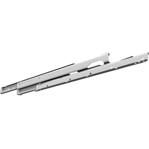 Fulterer Fulterer FR6500 Full Extension Nylon Roller Slide White 20 in. 1 Set does one drawer - FR 6500 20 WH