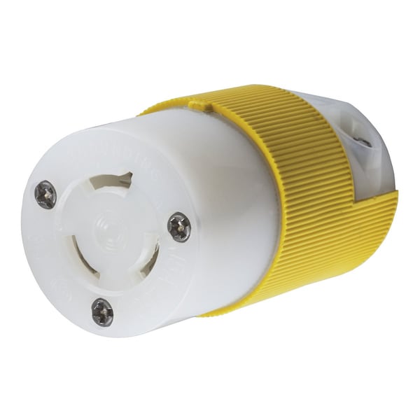Conector de bloqueo LKG, CM, 15A 250V L6-15R - HBL45CM79C de Hubbell Wiring Device-Kellems