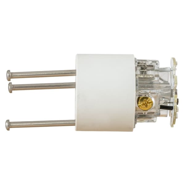 Conector Hubbell Wiring Device-Kellems, con tornillo, L5-20R, 20A 125V, CL, WI - HBL27W47WC