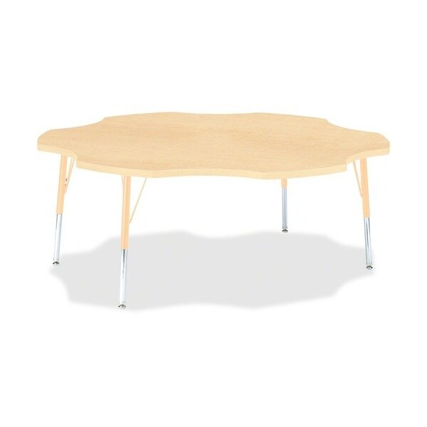Jonti-Craft TABLE, SIX LEAF, 60in, MAPLE - JNT6458JCE251