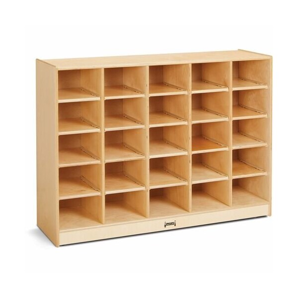 Jonti-Craft JontiCraft 0425JC, TRAY MOBILE CUBBIE, 48W X 15D X 35.5H, BIRCH - JNT0425JC